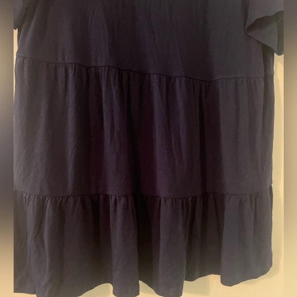 NWT Navy Blue Women's Top size L (J119) - Picture 2 of 10